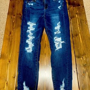 Size 10 Ae jeans never worn skinny high rise